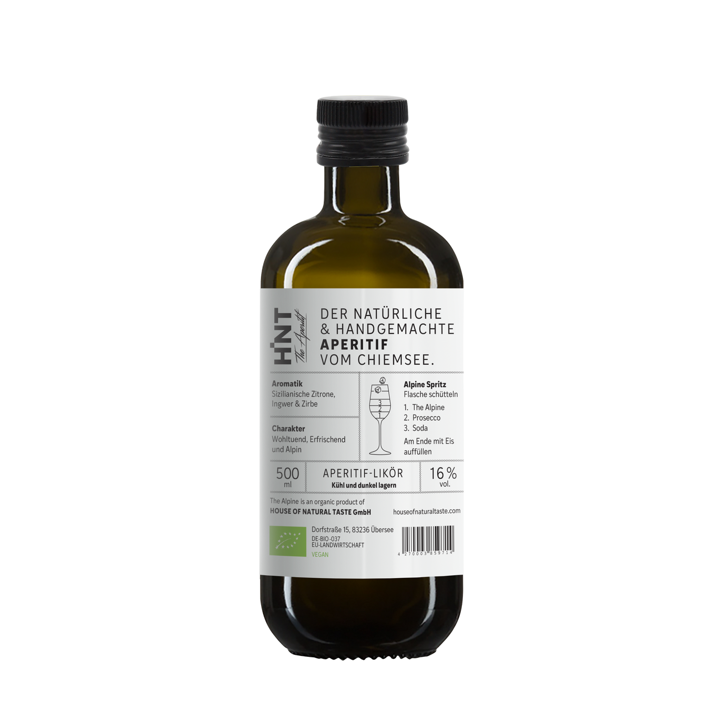 The Alpine | Sizilianische Zitrone - Ingwer Bio Aperitif